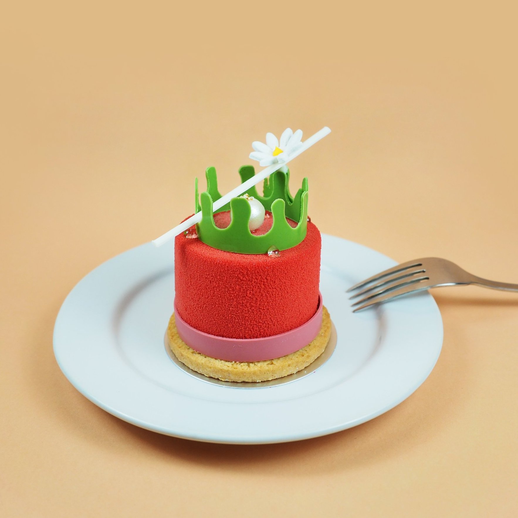 Strawberry Princess Cake